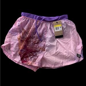 New women’s Nike Pink & Purple Running Shorts small